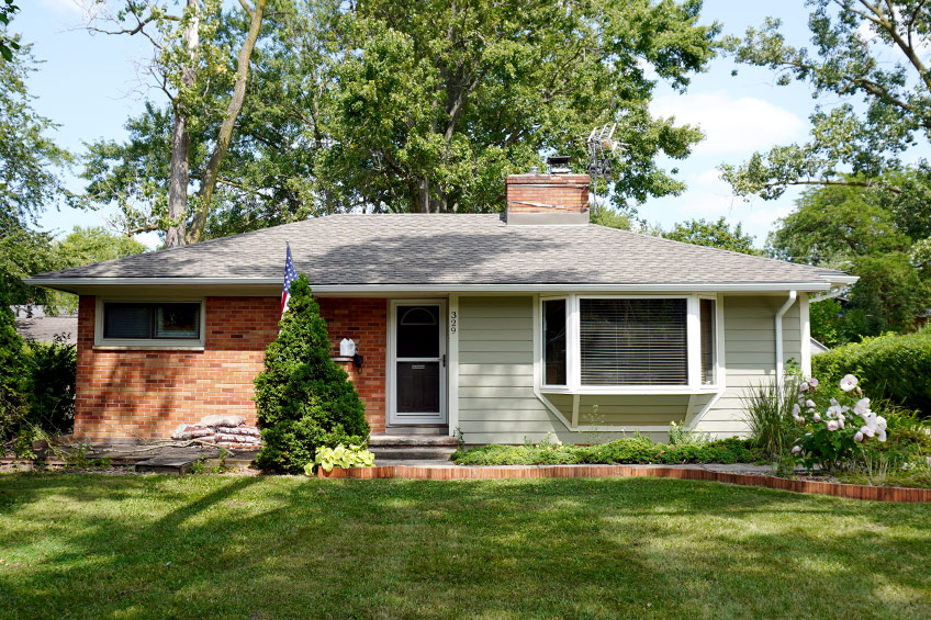 After photograph of exterior home remodel by PD Home Exteriors 2024