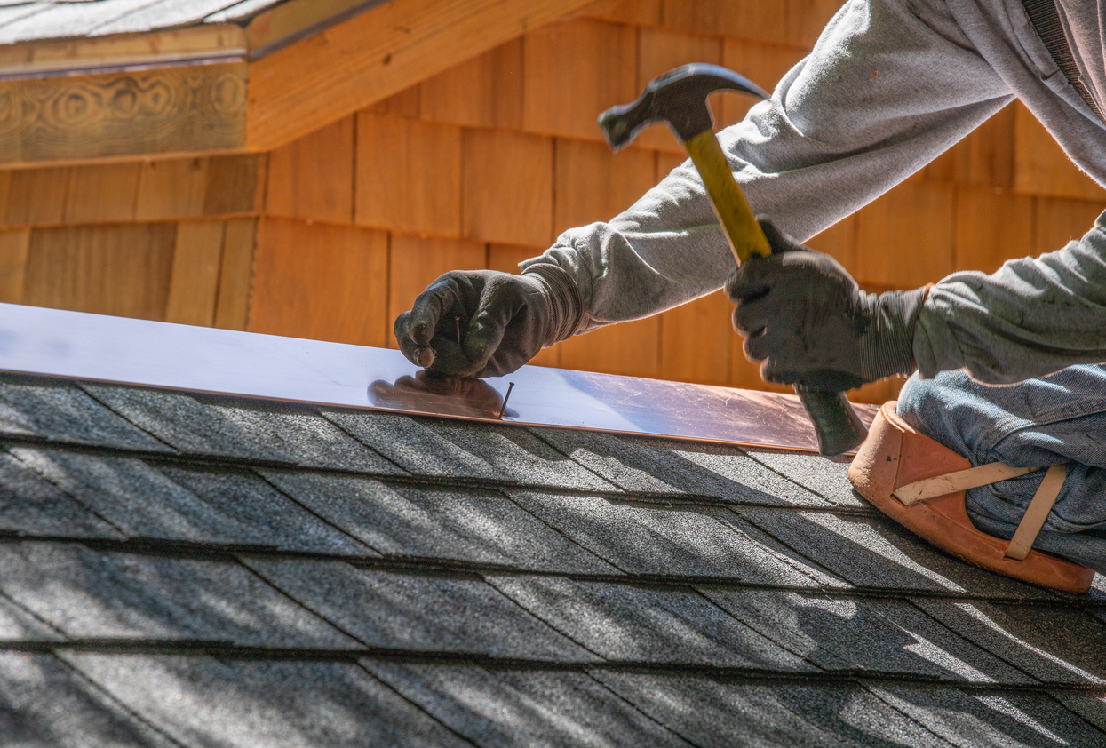 Asphalt Roof Repair, Asphalt Roof Replacement, ann arbor Asphalt Roof Repair, pd homes finishing a roof replacement for an ann arbor area resident